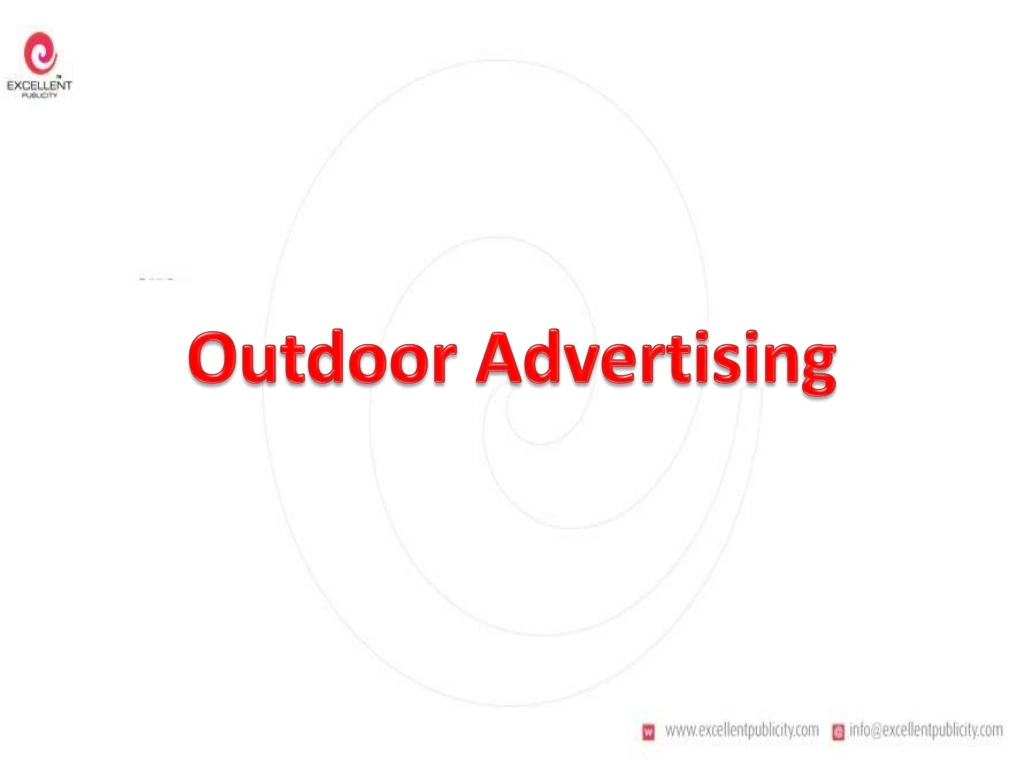 outdoor advertising