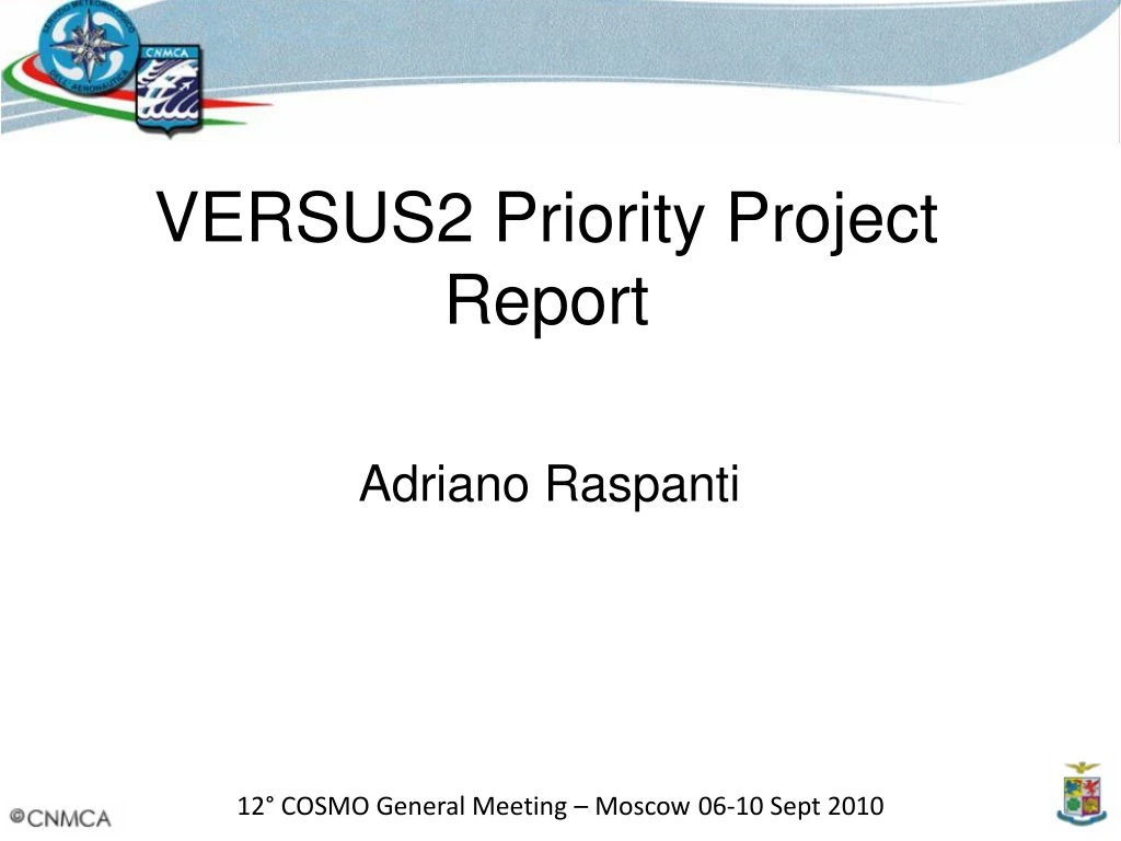 versus2 priority project report