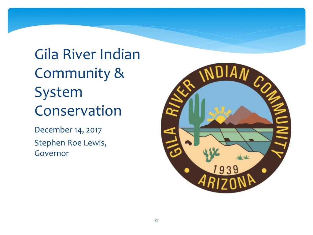 gila river indian community system conservation