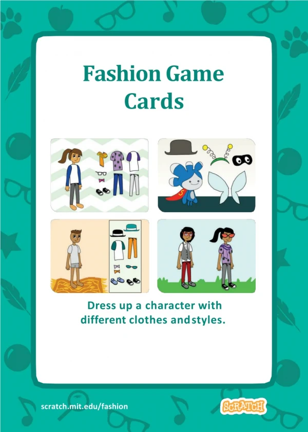 Fashion Game Cards