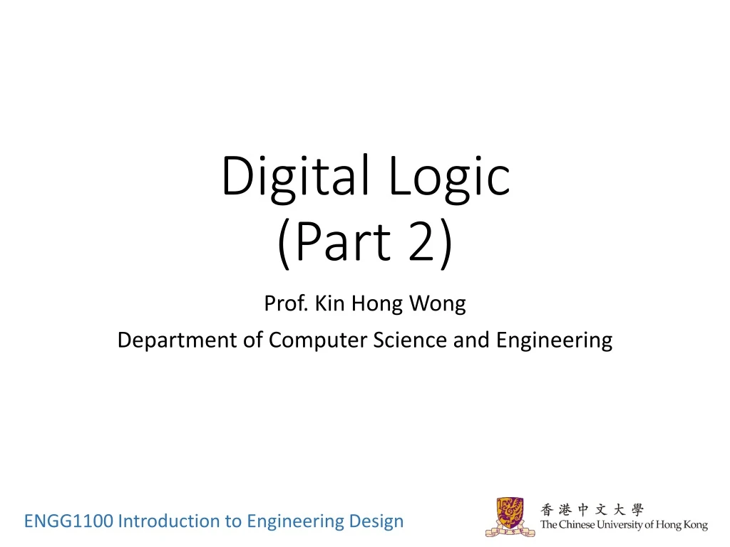 digital logic part 2