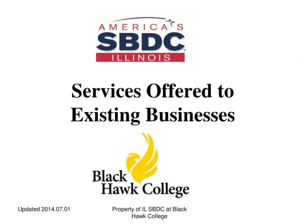 Services Offered to Existing Businesses