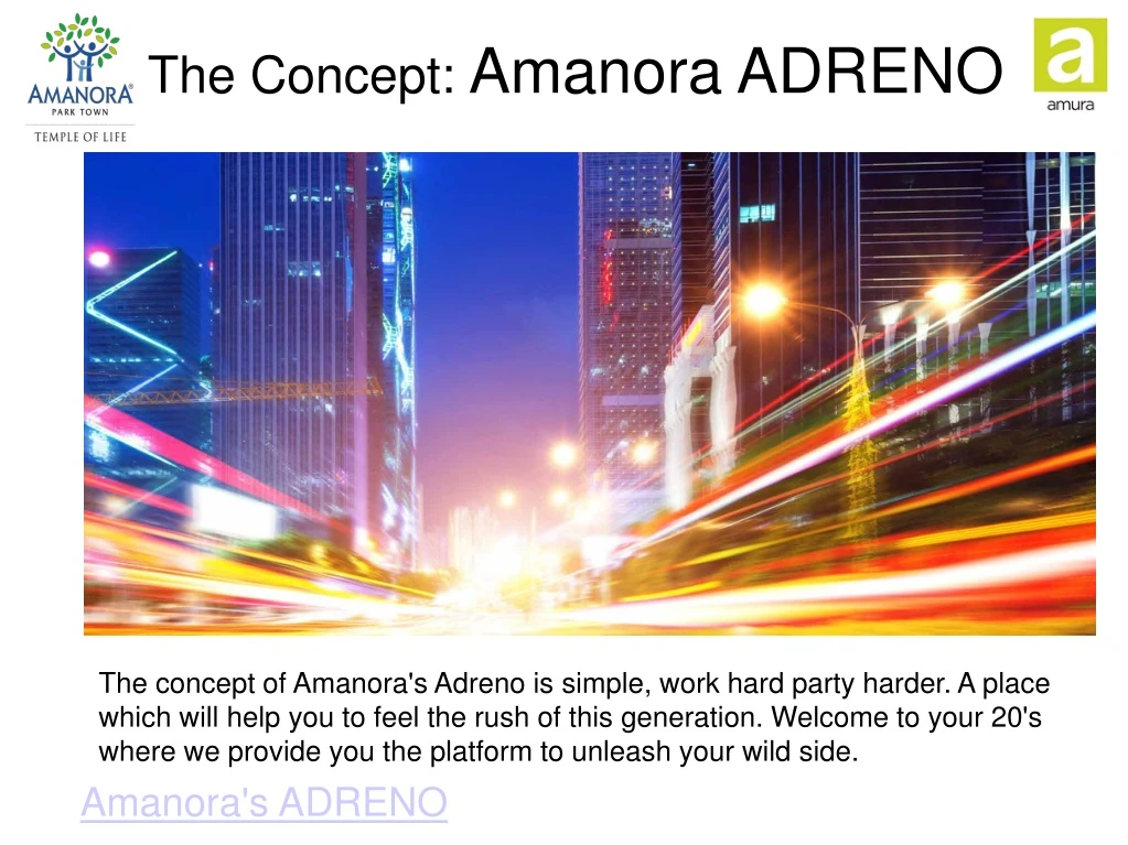 the concept amanora adreno
