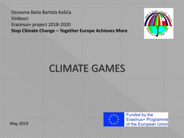 CLIMATE GAMES