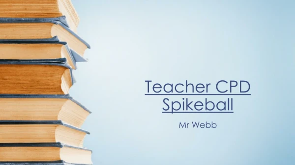 Teacher CPD Spikeball