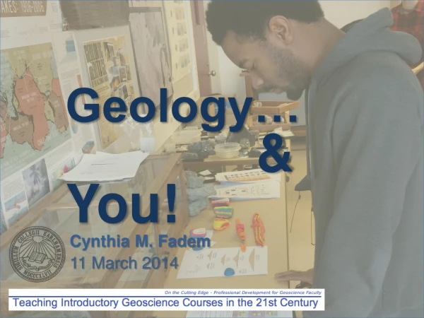 Geology… &amp; You!