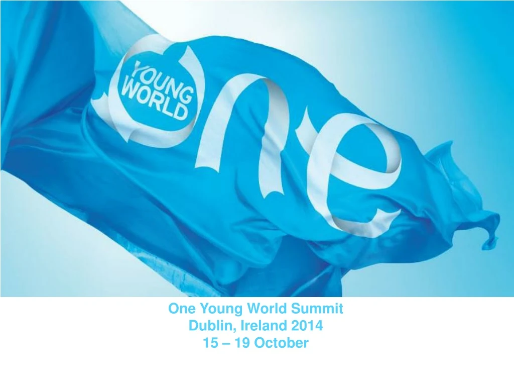 one young world summit dublin ireland 2014