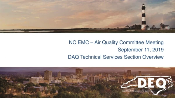 NC EMC – Air Quality Committee Meeting September 11, 2019