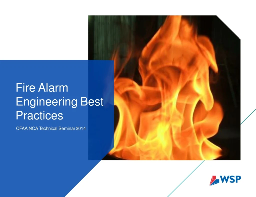 fire alarm engineering best practices