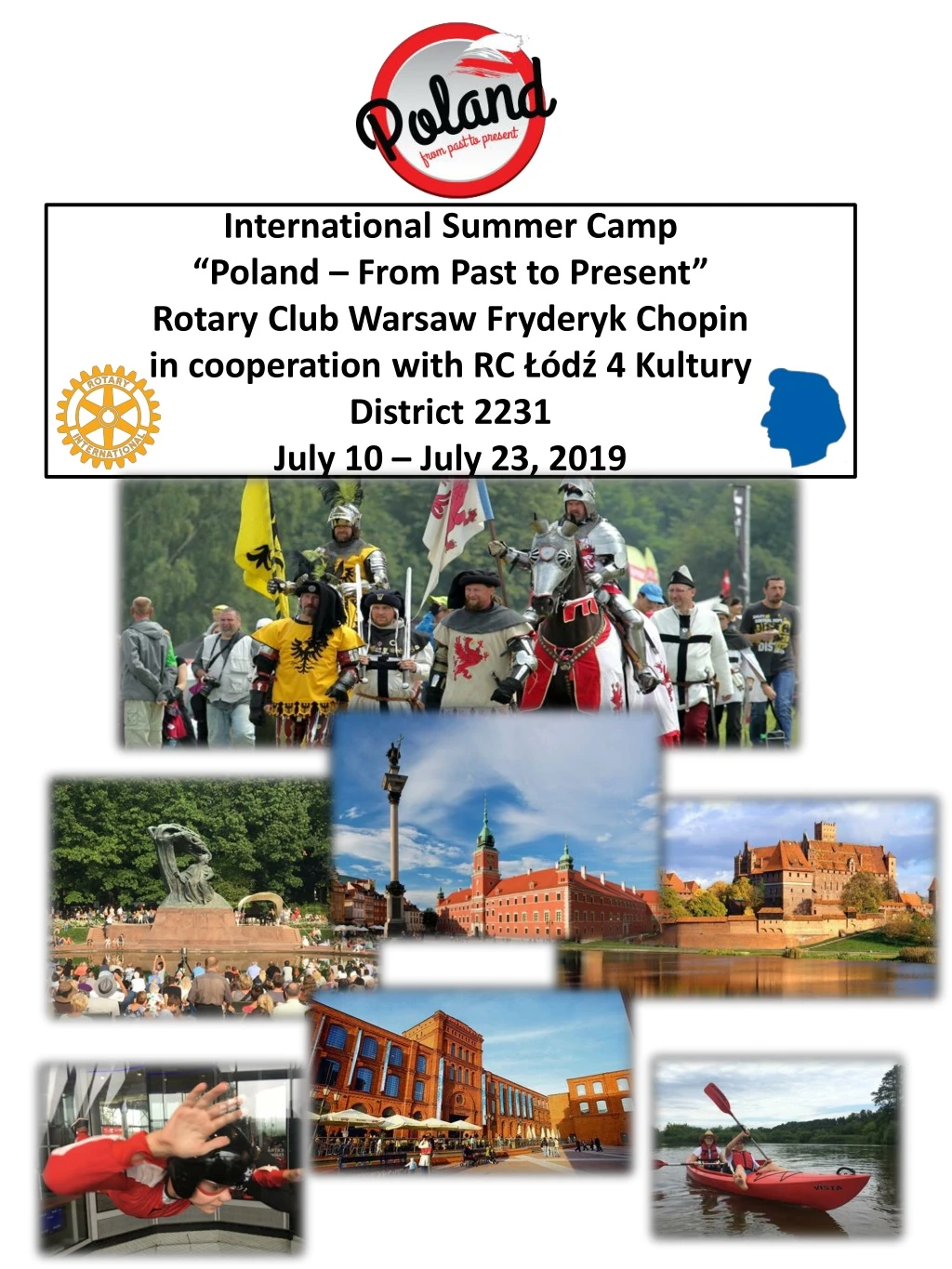 international summer camp poland from past