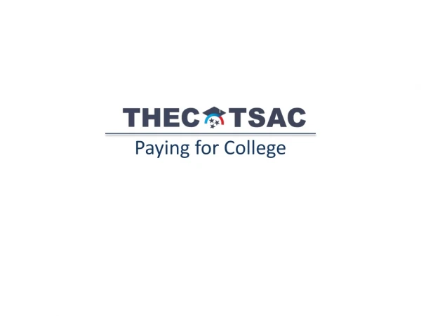 Paying for College