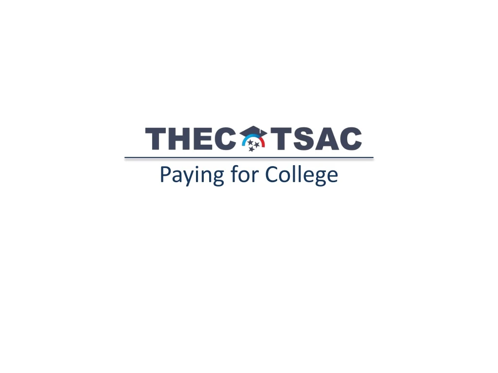 paying for college