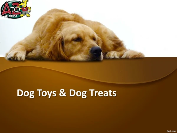 Dog Toys &amp; Dog Treats