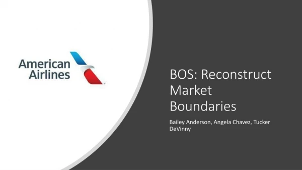 BOS: Reconstruct Market Boundaries
