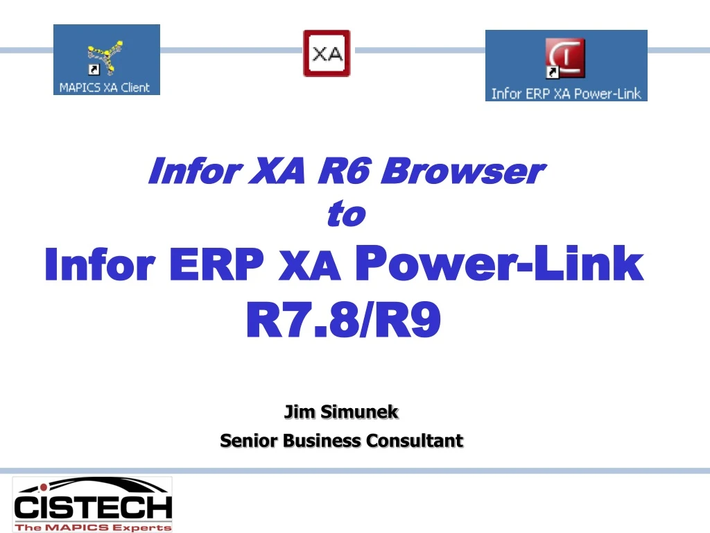 infor xa r6 browser to infor erp xa power link r7 8 r9