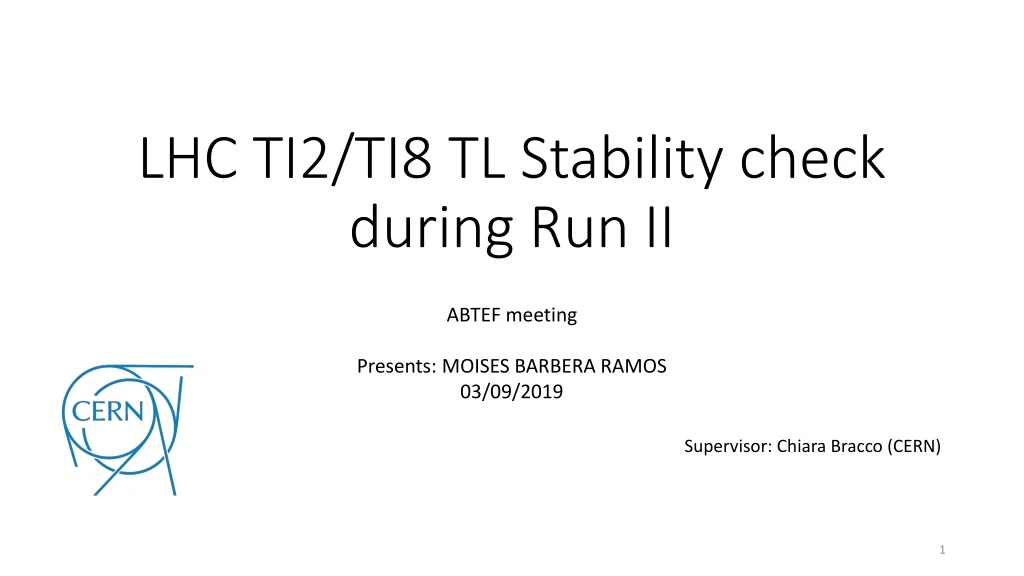 lhc ti2 ti8 tl stability check during run ii