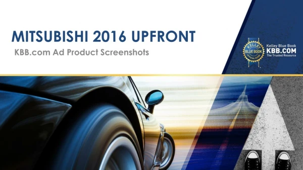 Mitsubishi 2016 upfront