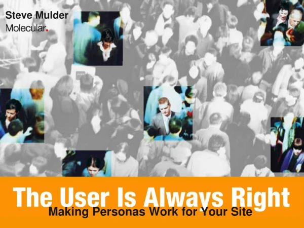 Making Personas Work for Your Site