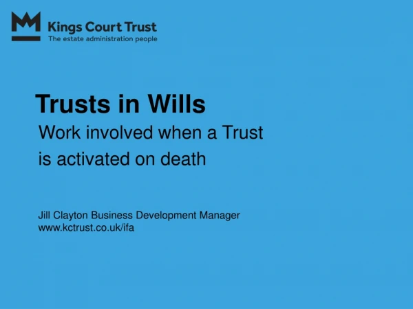 Trusts in Wills