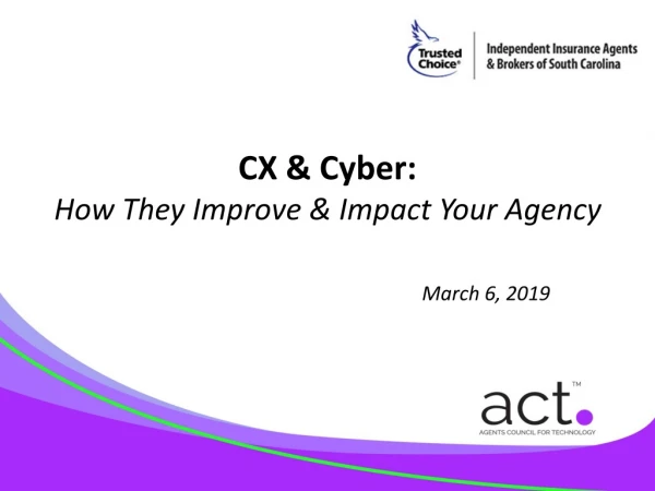 CX &amp; Cyber: How They Improve &amp; Impact Your Agency