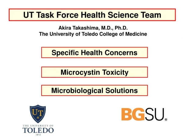UT Task Force Health Science Team
