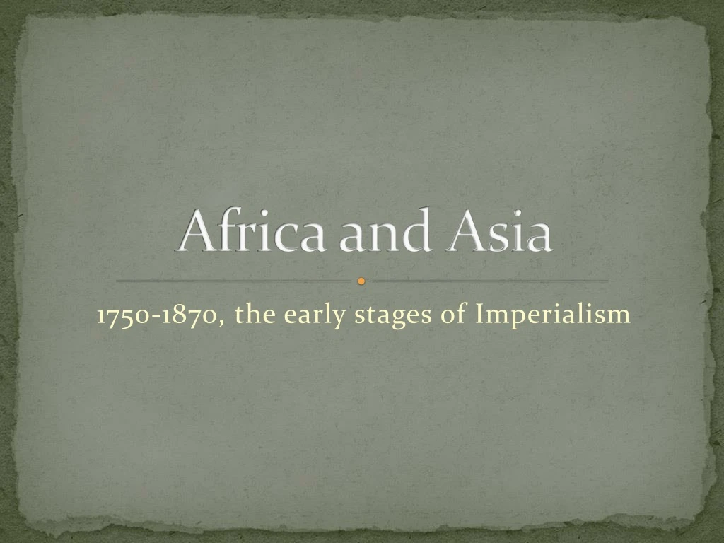 africa and asia