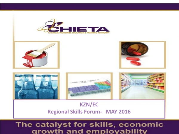 KZN/EC Regional Skills Forum- MAY 2016