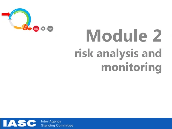 Module 2 risk analysis and monitoring