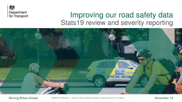 Improving our road safety data