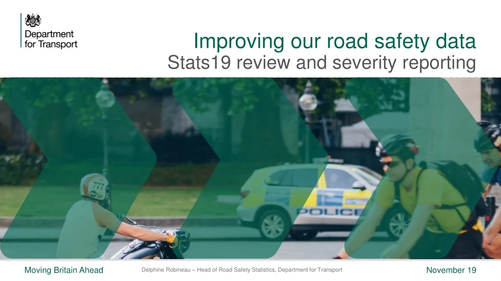 improving our road safety data