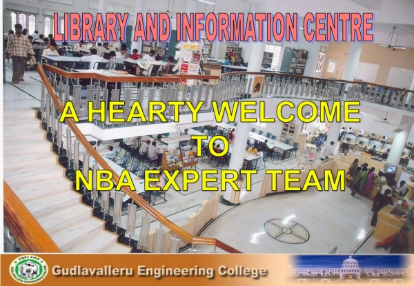 LIBRARY AND INFORMATION CENTRE