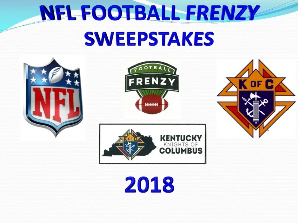 NFL FOOTBALL FRENZY SWEEPSTAKES