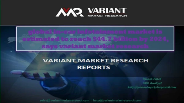 Dinesh Patel SEO Analyst help@variantmarketresearch