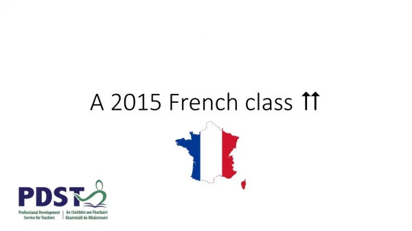 A 2015 French class 