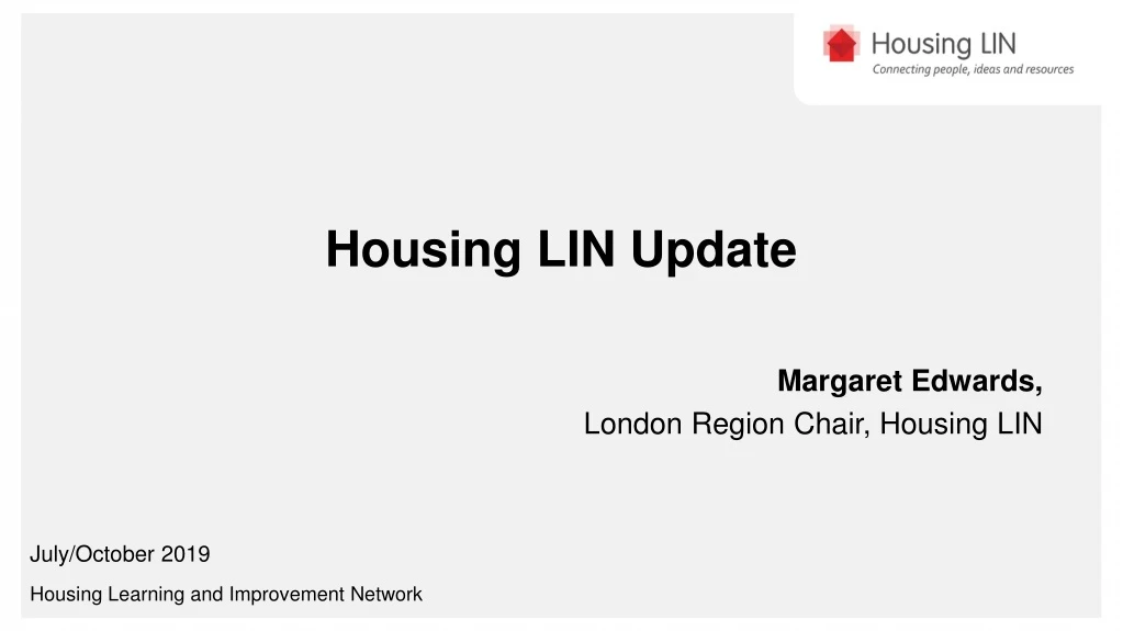 housing lin update