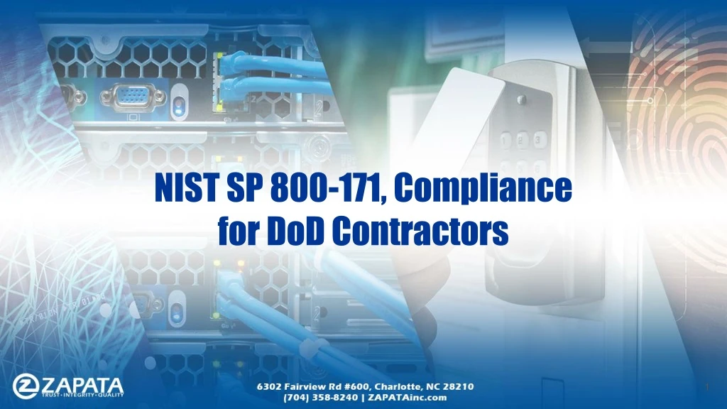 nist sp 800 171 compliance for dod contractors