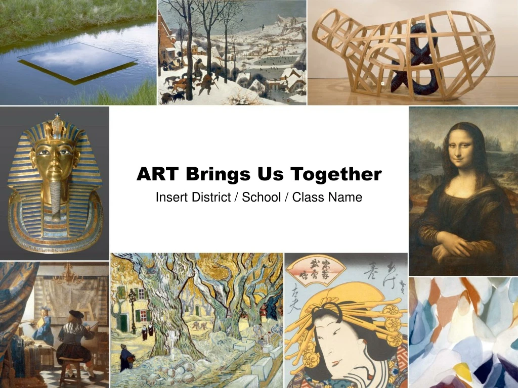 art brings us together