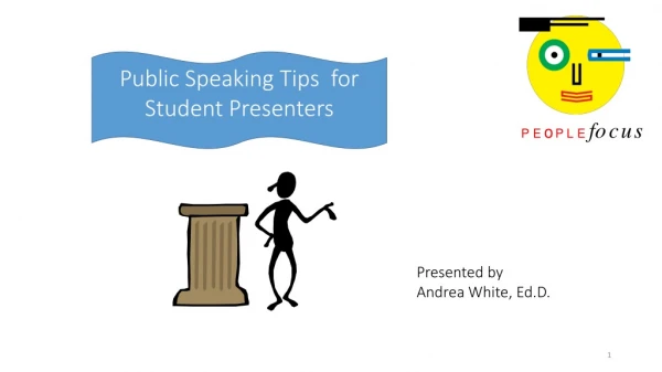 Public Speaking Tips for Student Presenters
