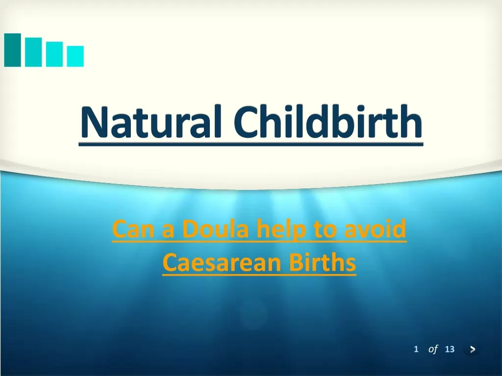natural childbirth