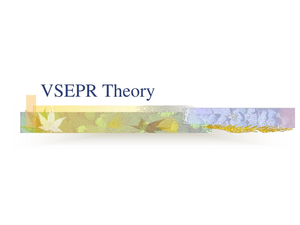 vsepr theory