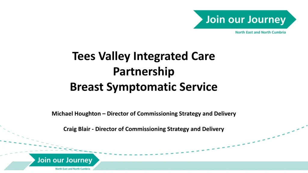 tees valley integrated care partnership breast
