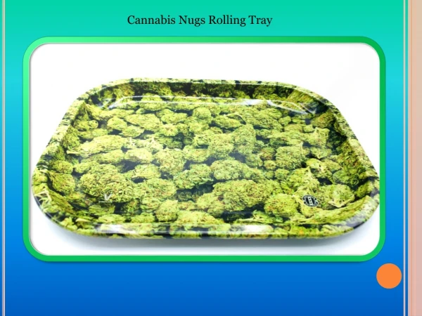 Cannabis Nugs Rolling Tray