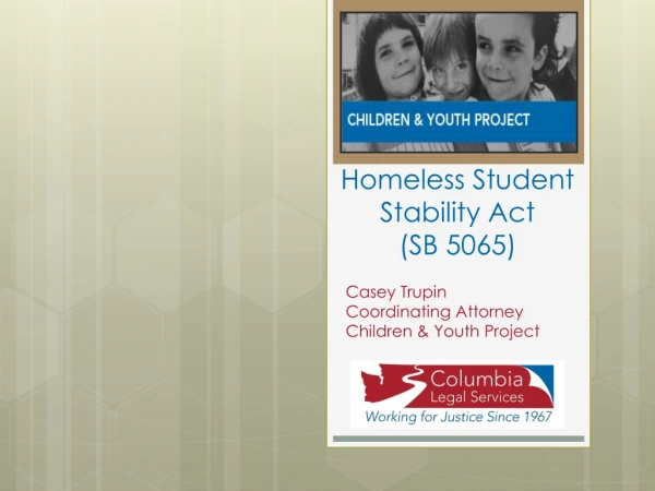 Homeless Student Stability Act (SB 5065)