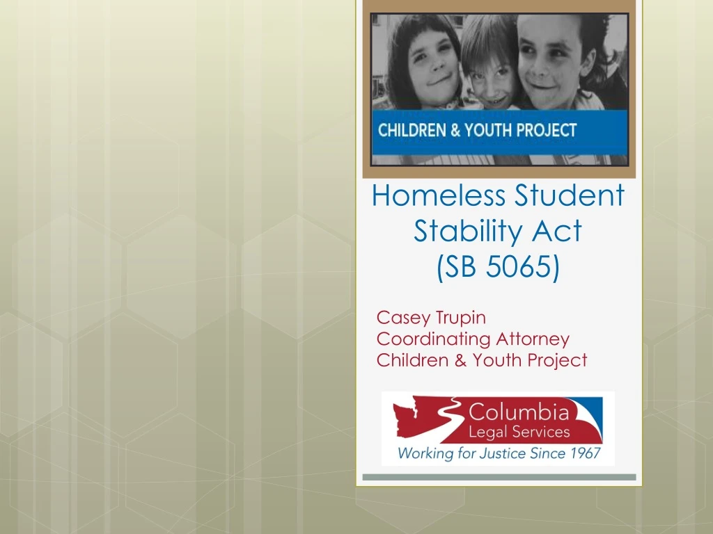 homeless student stability act sb 5065