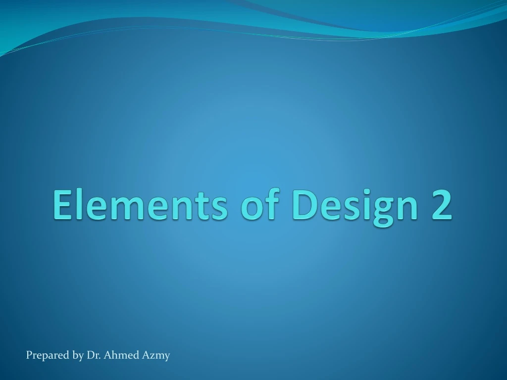 elements of design 2