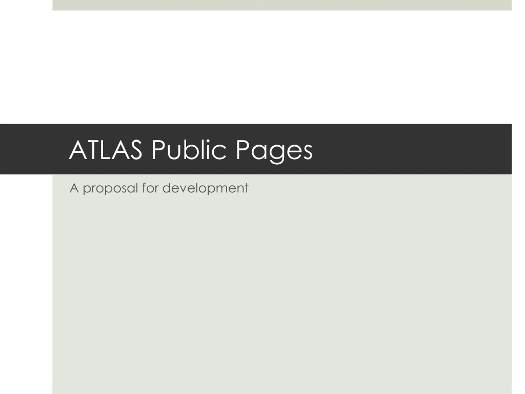 atlas public pages