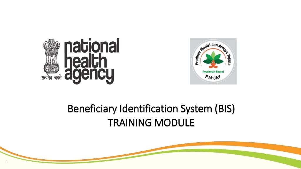 beneficiary identification system bis training