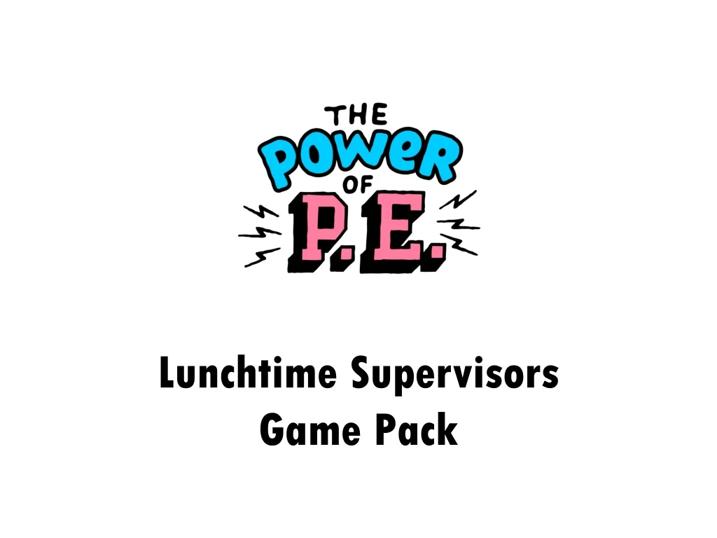 lunchtime supervisors game pack