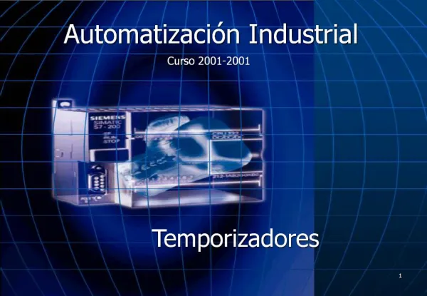 Automatizaci n Industrial