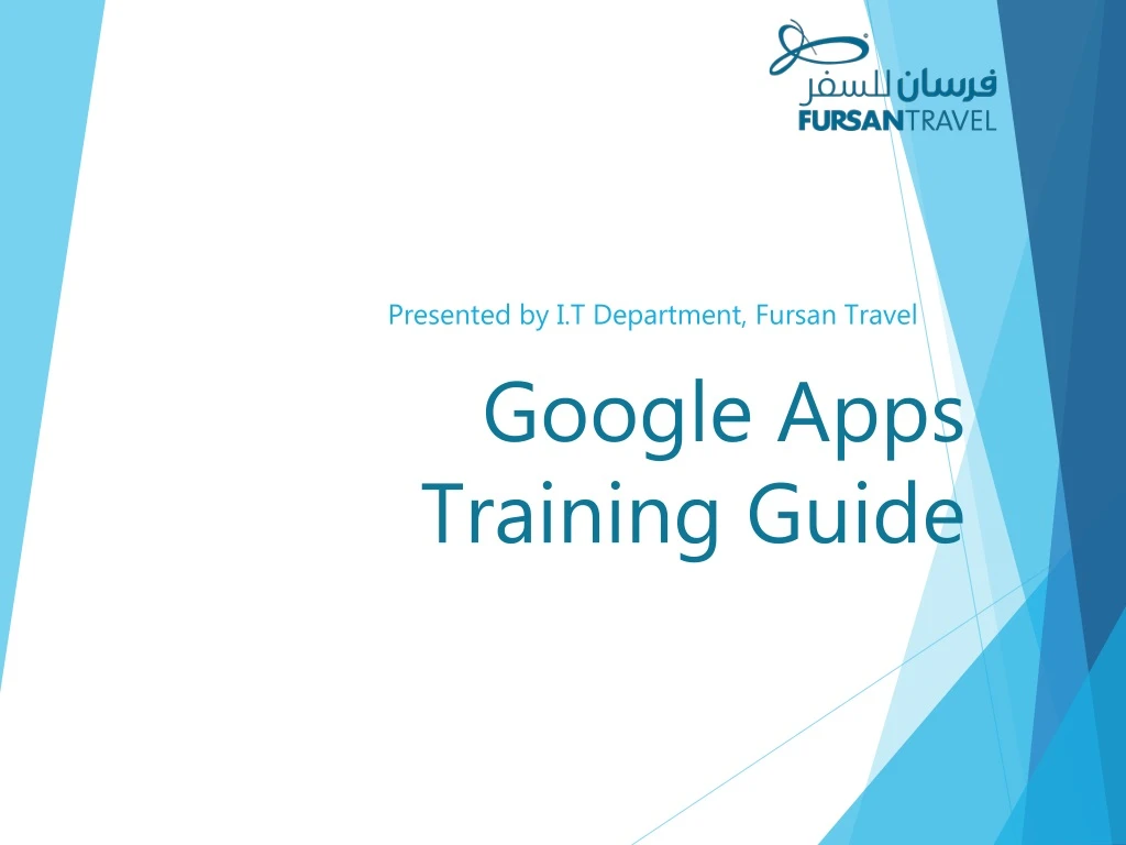 google apps training guide